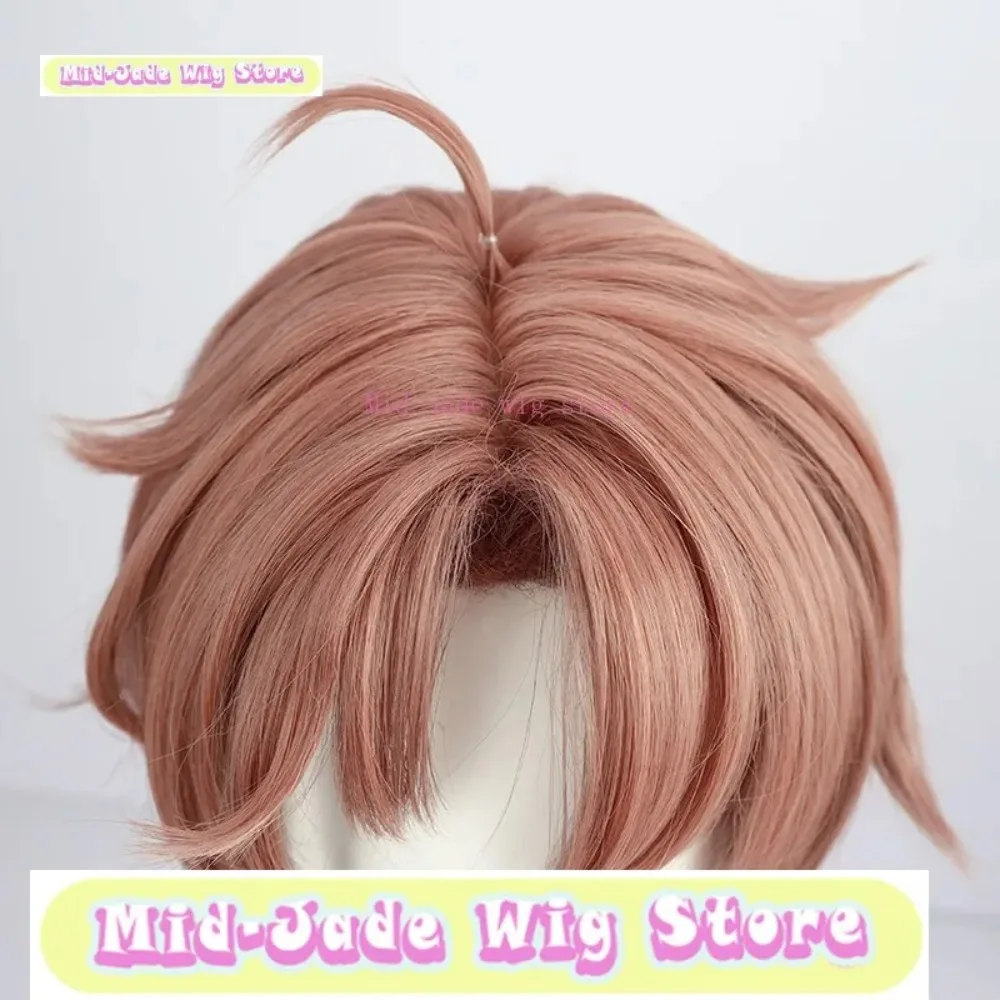 Mid-jade 가발 매장 스타 라이트 포레스트 코스프레 가발 애니메이션 게임 코스프레 시뮬레이션 두피 합성 머리 사마귀 둥지 남자 할로윈 가발