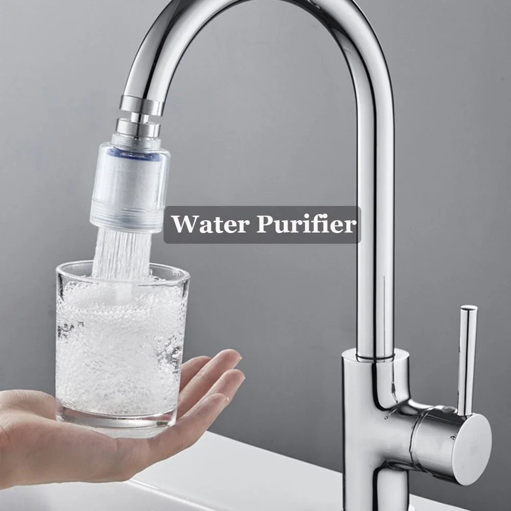 New Faucet Water Filter Remove Chlorine Heavy Metals Filtered Showers Head Soften for Hard Water Bath Filtration Purifier