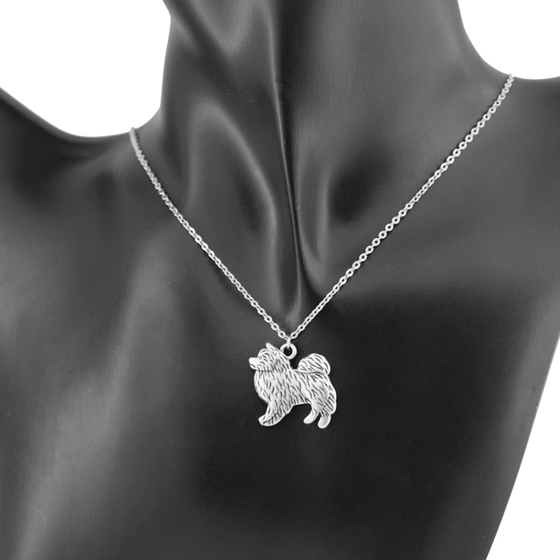 Vintage Cavalier King Charles Spaniel&Dalmatian Pendant Charms Long Chain Necklace Dog Necklaces For Women Men Choker Jewelry