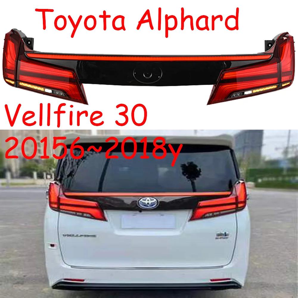 

Car bumper LED taillamp for Toyota Alphard vellfire 30 taillight Tail Lamp+Turn Signal+Brake+Reverse 2015~2018y car accessories