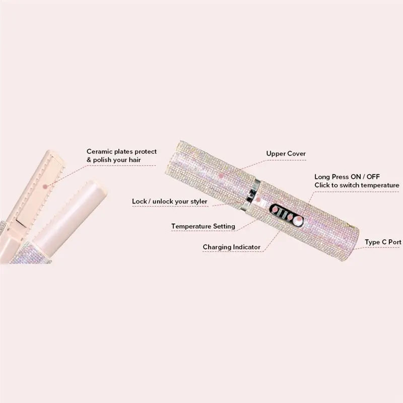 

Акция: Электрическая USB-щетка-выпрямитель для волос 2-в-1, многофункциональный выпрямитель-расческа, стайлер для укладки