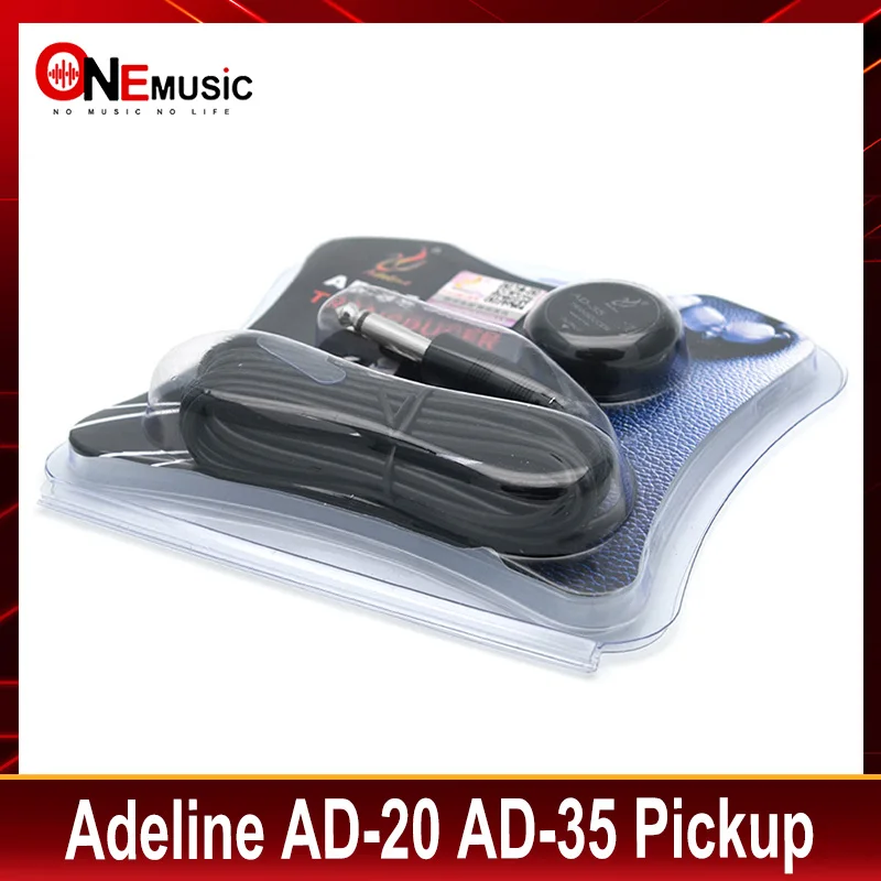 Adeline AD-20 AD-35 Mini Sound Pick-up Piezo Amplifier Transducer Stick Pickup for Acoustic Guitar ukulele Violin Cello Banjo