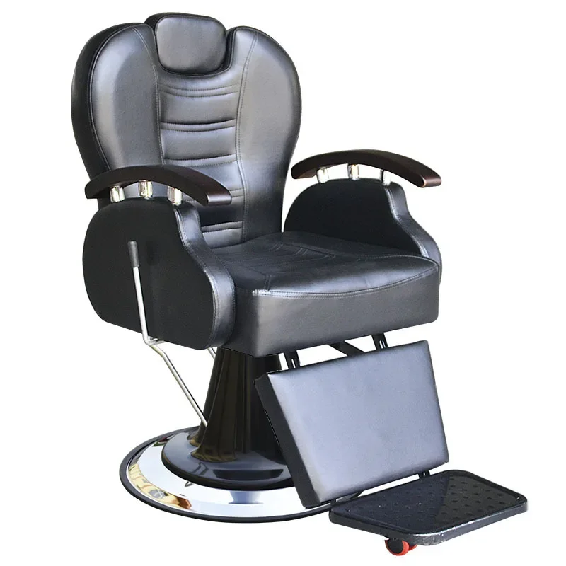 

Hair Salon Equipment Furniture Recliner Chair Heavy Duty Hydraulic Vintage White Salon Barber Chairs For Sale