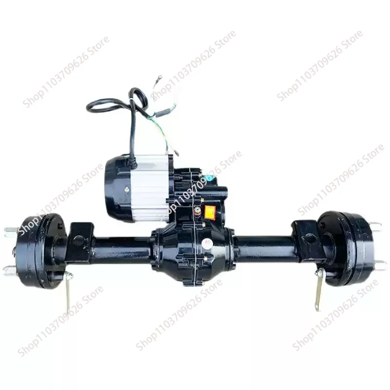 chassis accessories Electric trolley rear axle motor construction site trolley flatbed car  assembly low speed rear axle motor