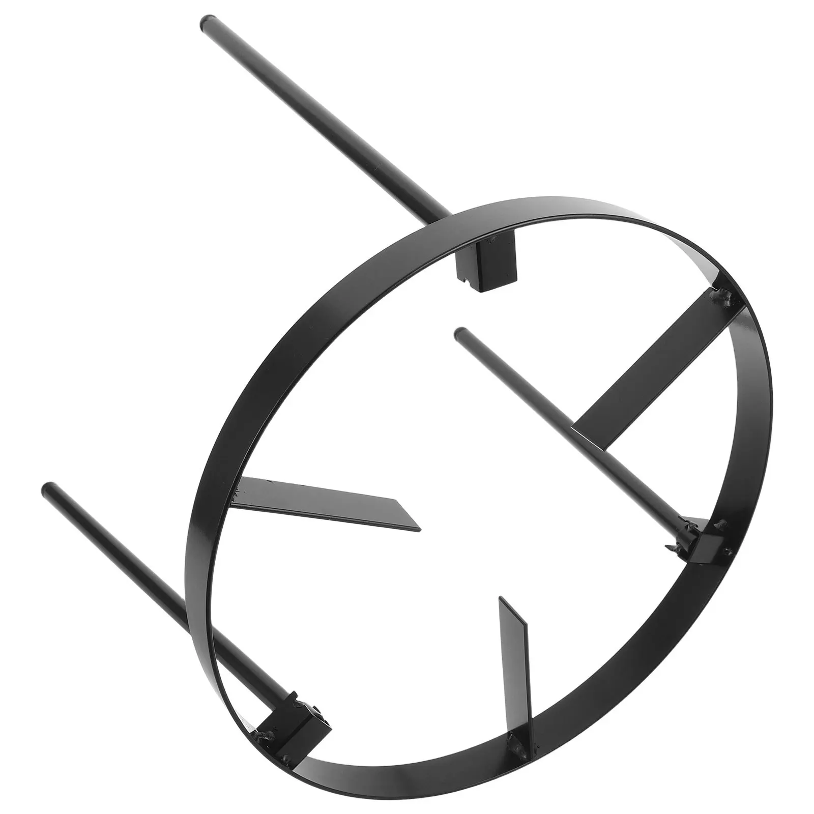 

Portable Cast Iron Campfire Tripod Black Camping Tripod Cooking Stand Outdoor Fire Pit Cooking Grill for Barbecue Picnic