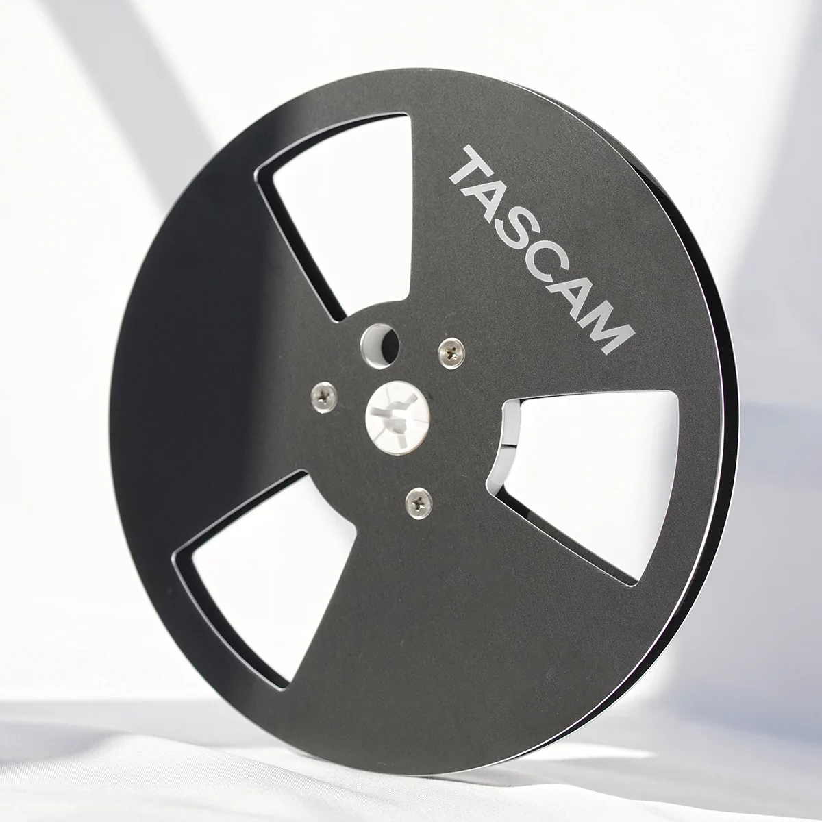 Bobinas de aluminio estándar de 7 pulgadas, vacías, color plateado, para grabadoras de cinta TASCAM, bobinas de recogida para TASCAM