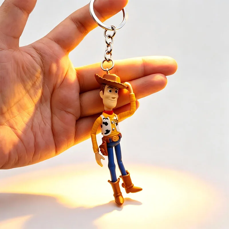 Toy Story Keychain Set Buzz Lightyear Woody Rex Forky Mr Potato