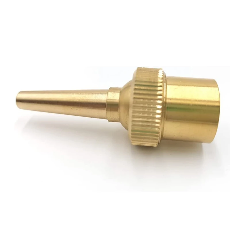 ABUP-6Pcs 1/2Inch DN15 Brass Fountain Nozzle Adjustable Direction Jet Water Sprayhead For Landscaping Use