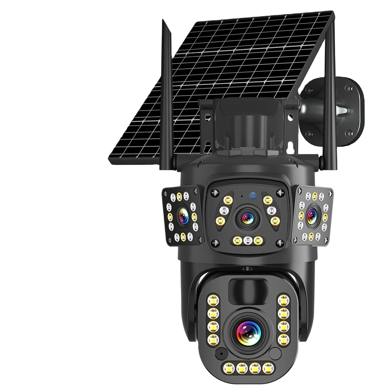 8MP 20X Zoom Ultra High Definition Outdoor Waterproof Auto Tracking Solar 4g Wireless Sim Cctv Camera