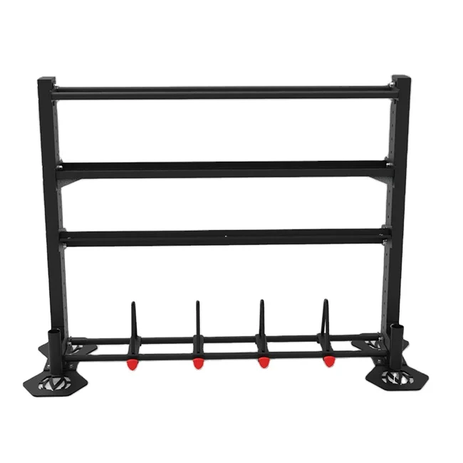 

Multi-Purpose Storage Rack Wall Ball/Kettlebell/Barbell Weight Plate Organizer