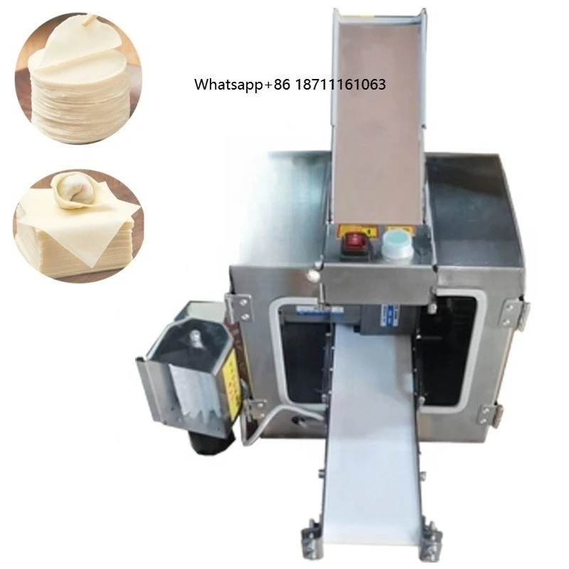Automatic Dough Slicer Gyoza Maker Commercial Home Wrapper Wonton Dumpling  Machine