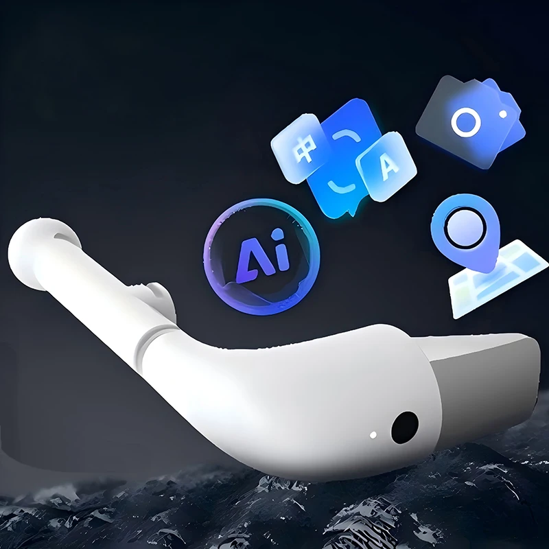 Smart AR HUD Cycling Glasses with Intelligent AI 3D Style for Outdoor Adventures