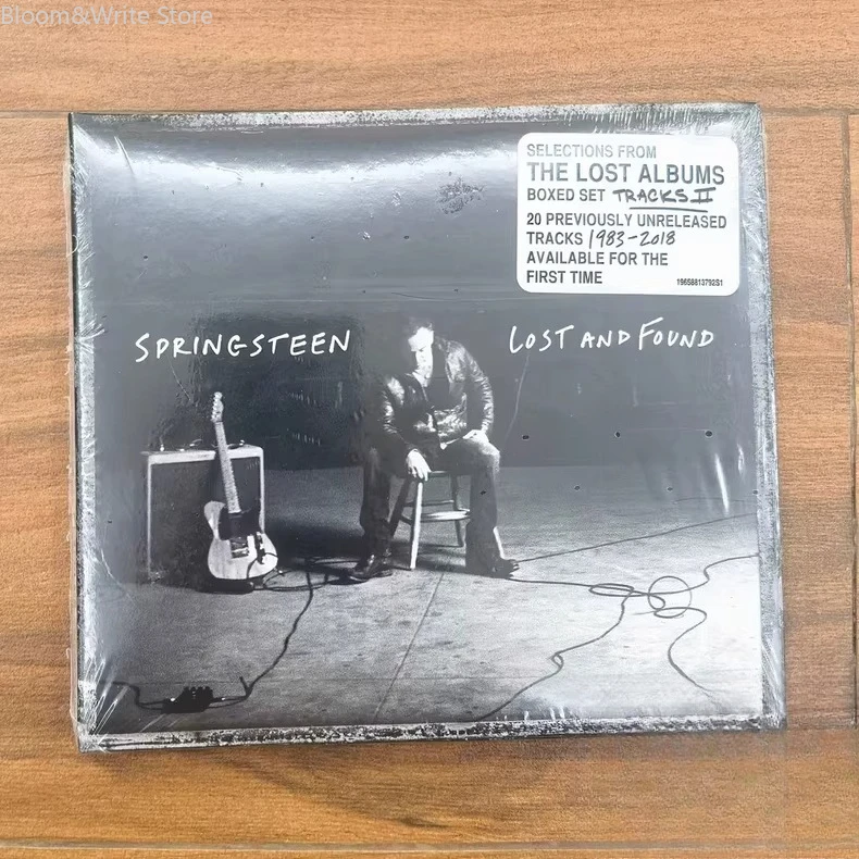 Music Gift Classic Rock Bruce Springsteen Music CD Lost and Found Selections From The Lost Albums Music Record
