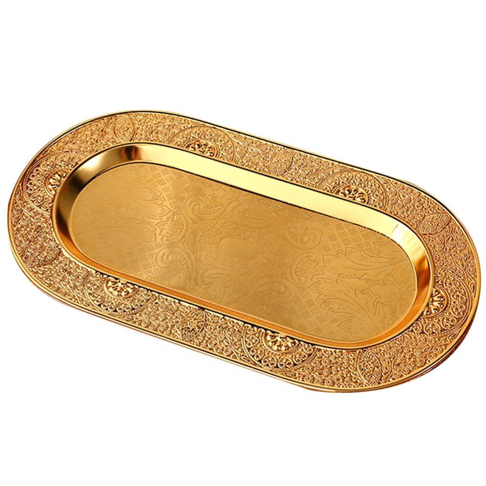 

European Tray Sturdy Snack Serving Dish For Party Coffee Table Decor Dried Fruit Plate Appetizer Tray Fruit Storage Plate