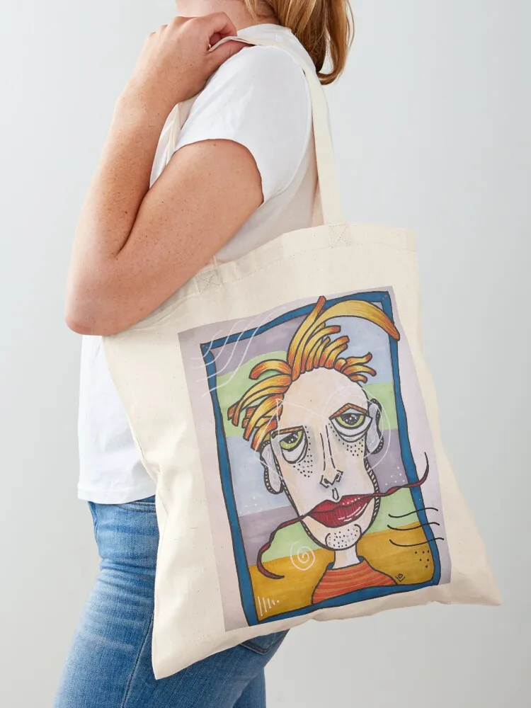 Wonky Ness Tote Bag Women's beach bags tote screen canvas Canvas