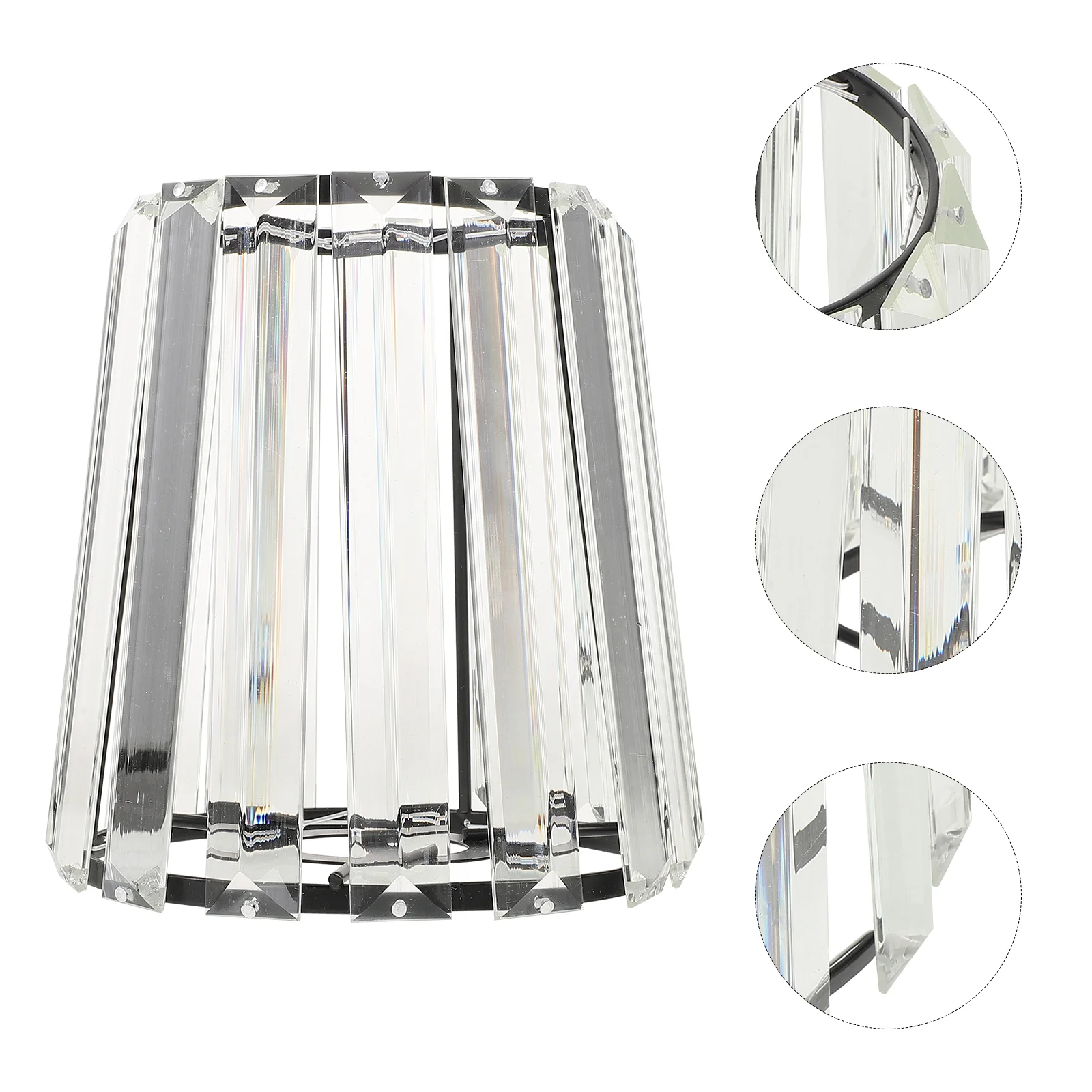 

Charcoal Drawing Crystal Glass Lampshade Shades For Pendant Light Floor Replacement