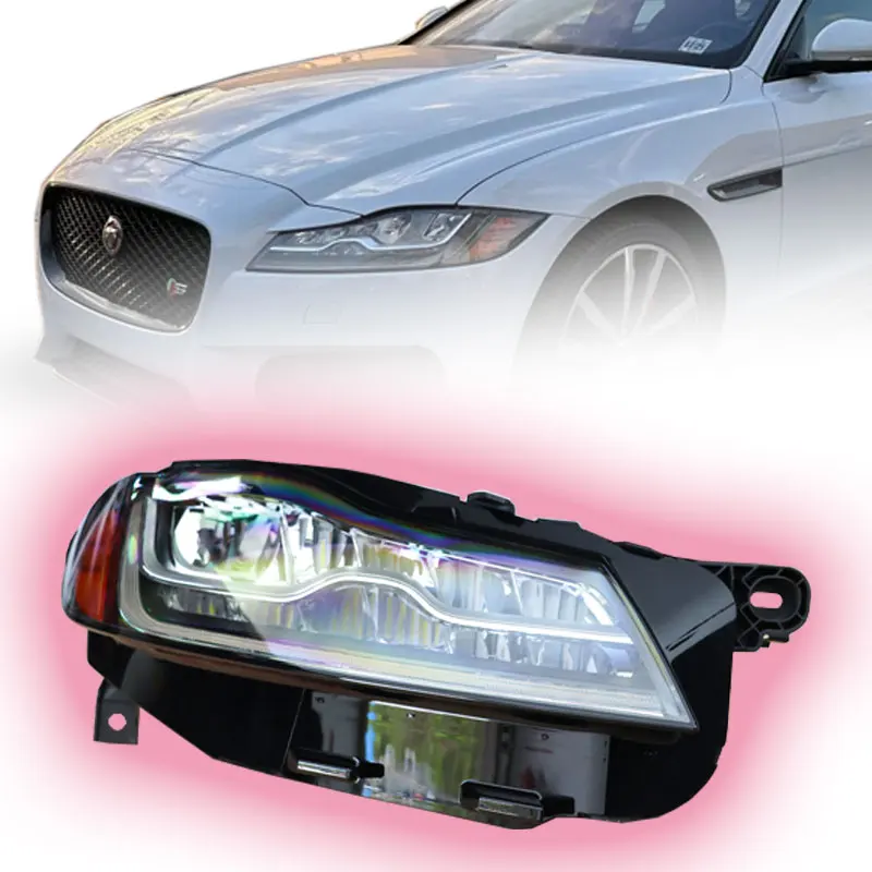 

For 2016-2019 For Jaguar XF LED Headlights New Model US Version Color Temperature 6500K For Upgrade And Replacement2025