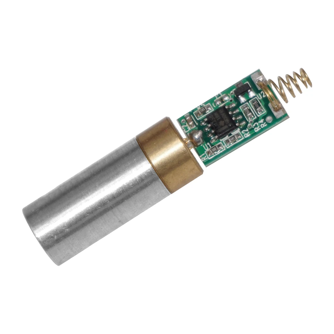 LETAOSK 532nm 50mw Green Laser DOT Module Diode with Light Free Driver & Spring For LAB Steady Working 3V Lifepan 5000hours