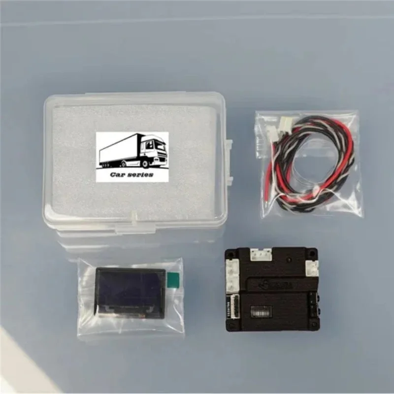 

RC 1/14 Моделирование внутреннего экрана ЖК-дисплея приборной панели для Tamiya 1/14 RC Truck Самосвал Трейлер 770S для Volvo для Benz TGX Автозапчасти