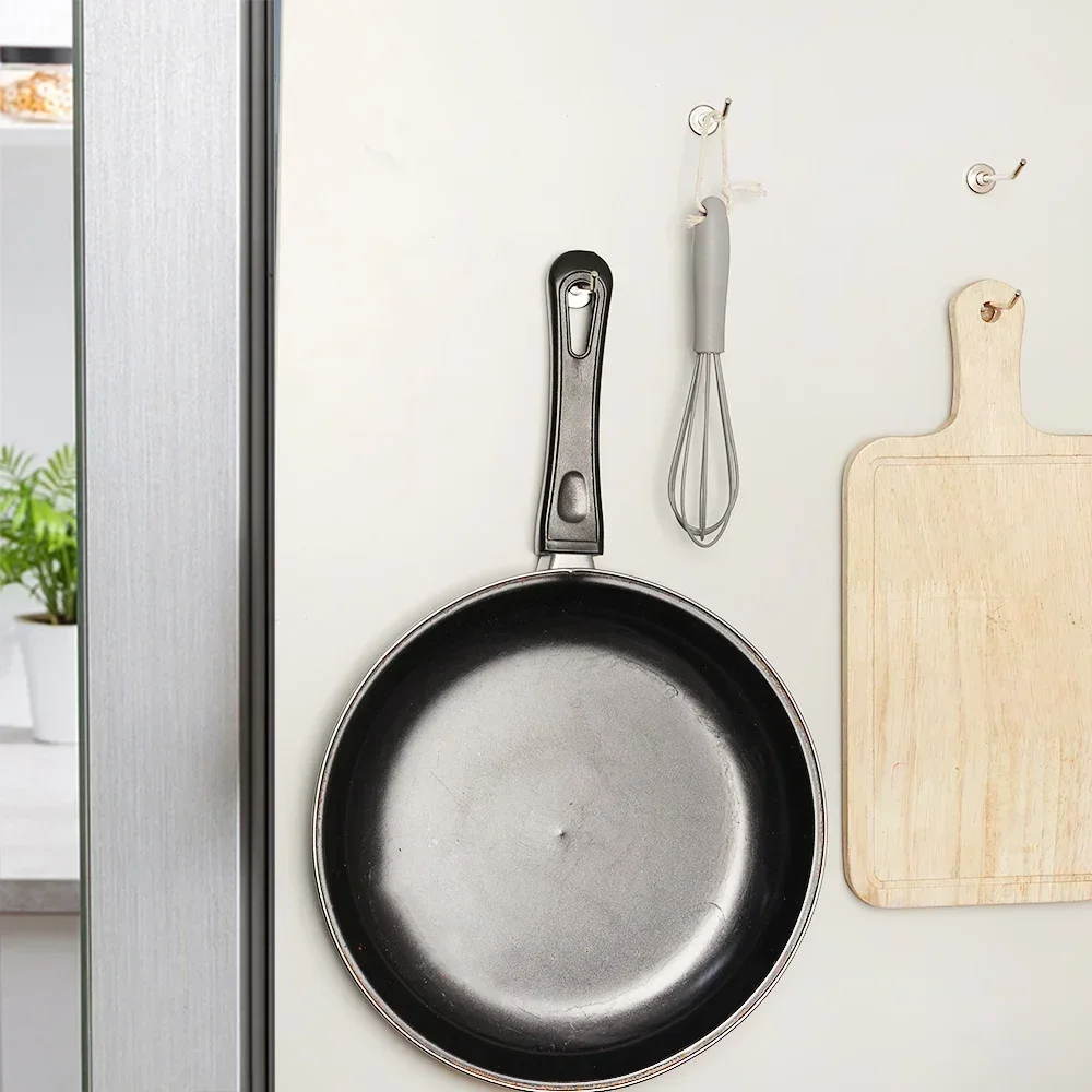 Right Angle Magnetic Hooks Strong Magnetic Hook Punch-free Heavy Wall Hanging Magnet Racks Kitchen Bathroom Organization Tools