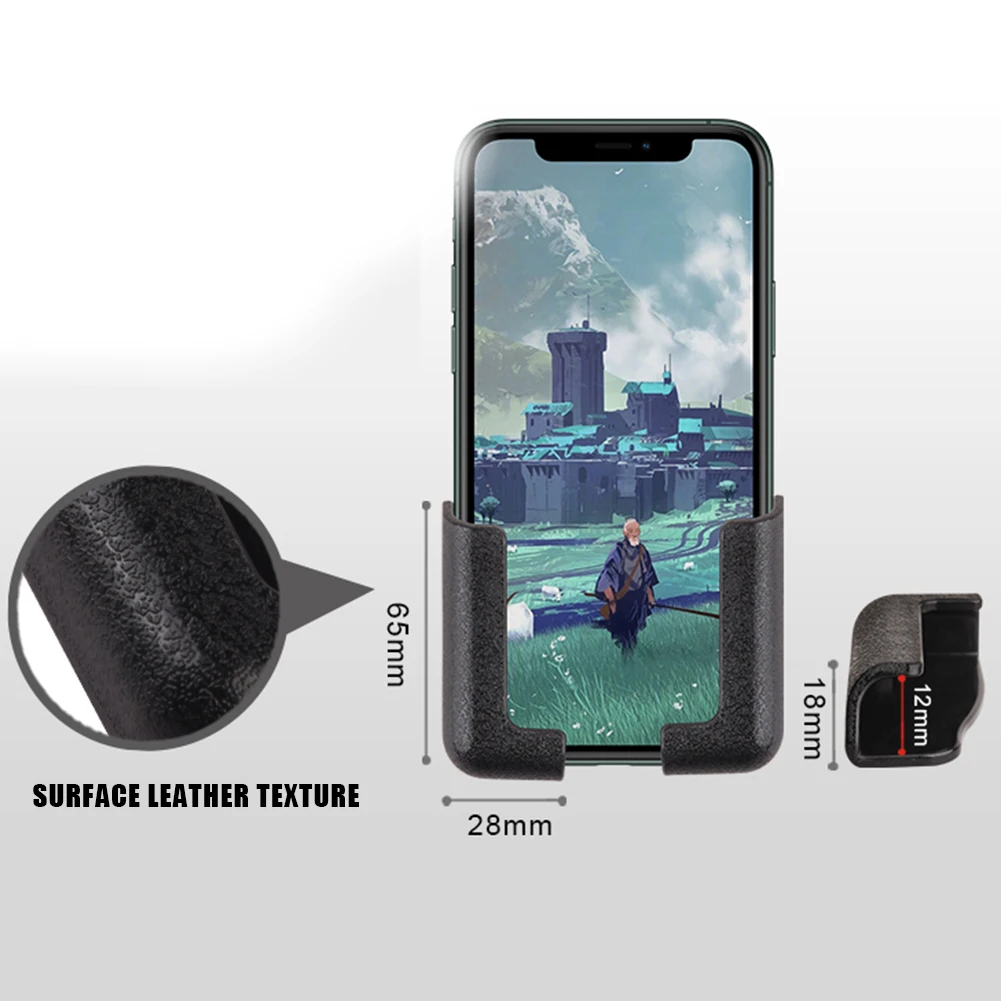 

Универсальный автомобильный держатель для телефона, классические цвета, простой прочный многофункциональный кронштейн для крепления мобильного телефона