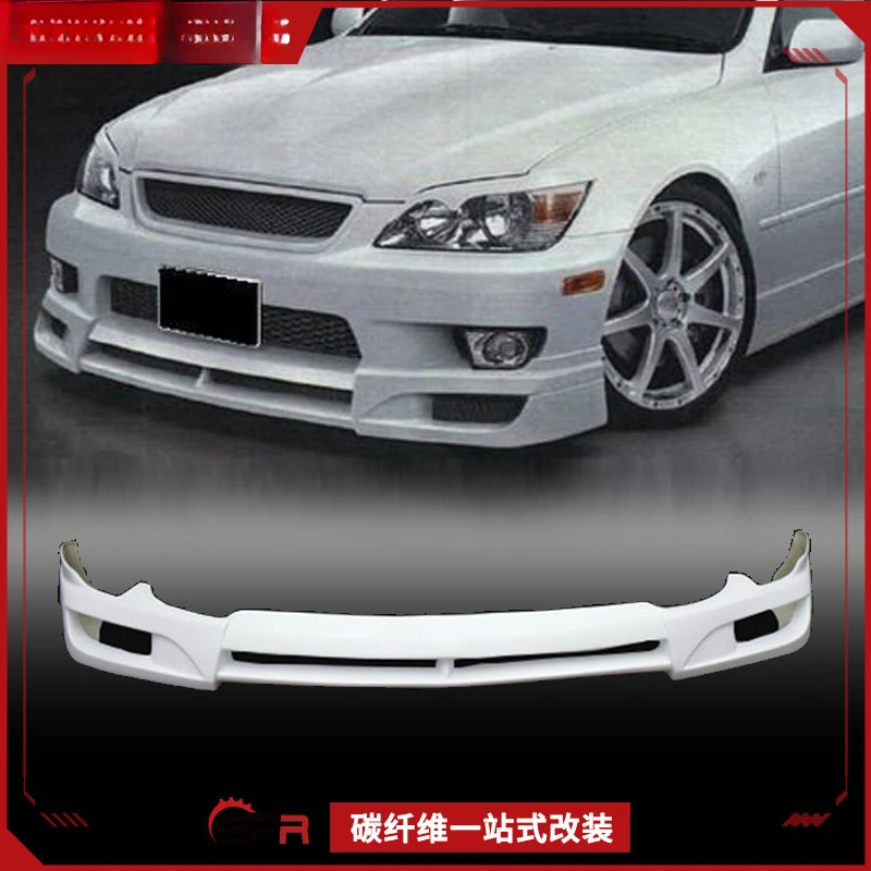 

For Lexus IS200 Altezza Carbon Fiber Ground Shark JP Style Front Lip Chin Spoiler