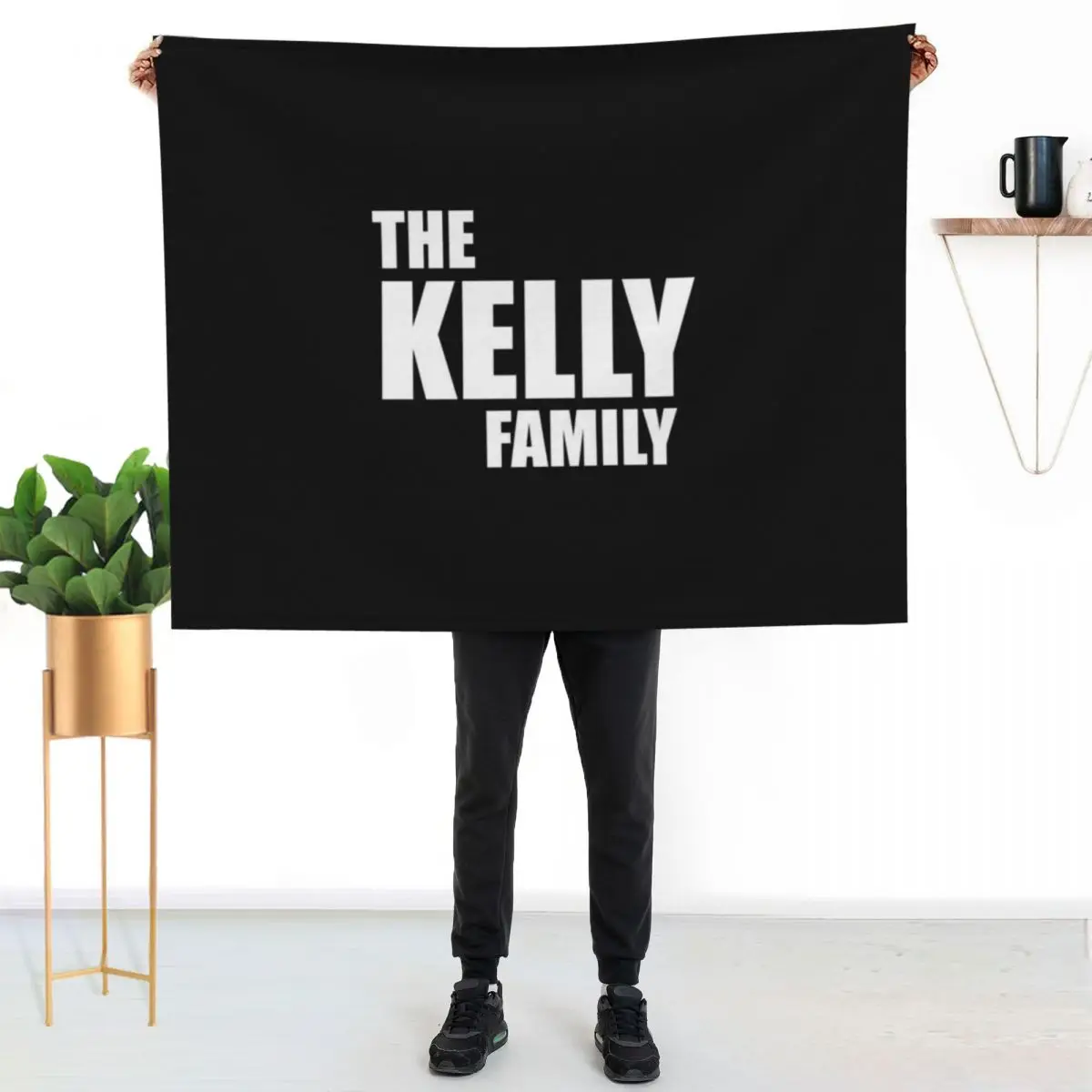 The Kelly Family Throw Blanket funny gift Giant Sofa Thermals For Travel Heavy Kid'S Polar Blankets