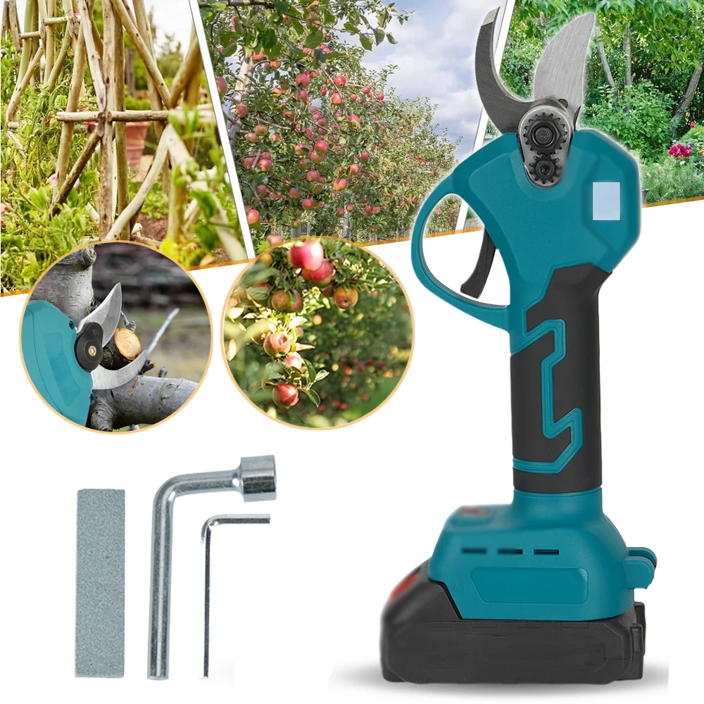 Sécateur de jardin, ciseaux pour couper les branches, pour fleurs, arbres fruitiers et arbustes, avec poignée confortable