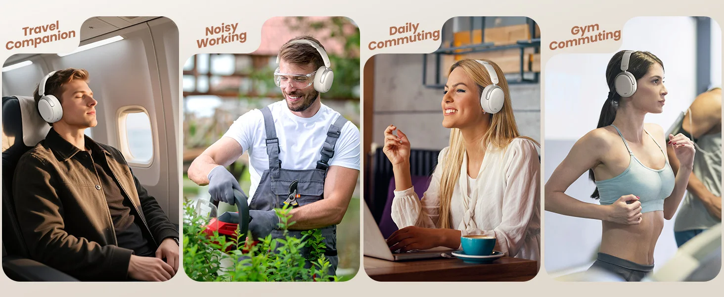 Acer OHR516 ANC Kabelloser Kopfhörer mit Geräuschunterdrückung, Hi-Res Spatial Audio, Bluetooth Over-Ear-Headset, 40mm Dynamischer Treiber – Detail 11