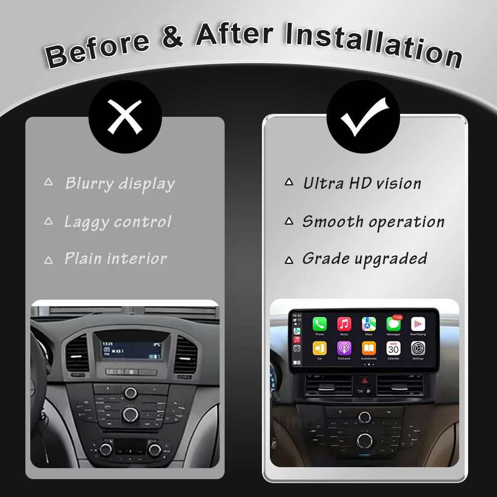 HD for Buick Regal 2009-2013 12.3