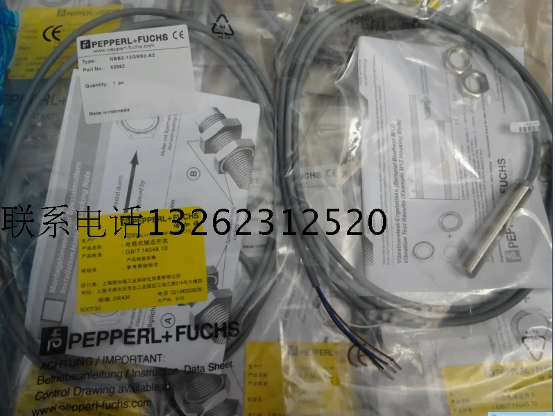 NBB2-12GM60-WS  New High-Quality  P+F Inductive Proximity Switch Sensor