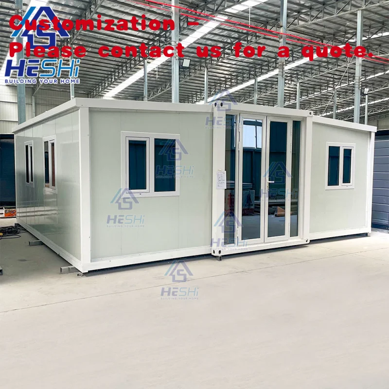 

custom.Insulated 20Ft 40Ft Expandable Container Prefabricated House 2 3 4 5 Bedroom Prefab Luxury Movable Home Casa Conten