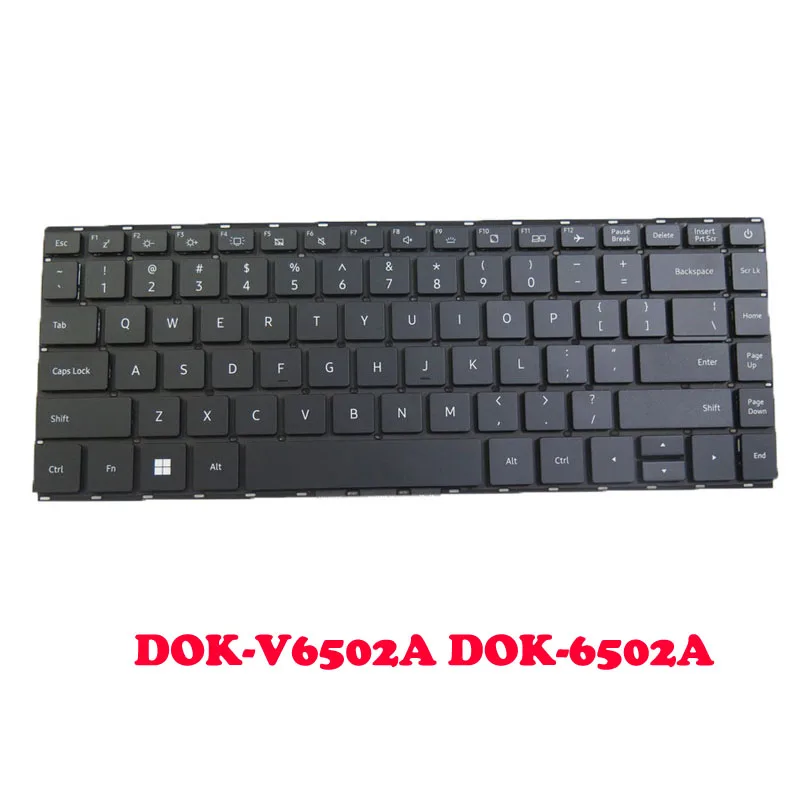 YD New US Keyboard For DOK-V6502A D0K-6502A / DOK-V6502D D0K-6502D English(There are two types of keyboards, please check carefu