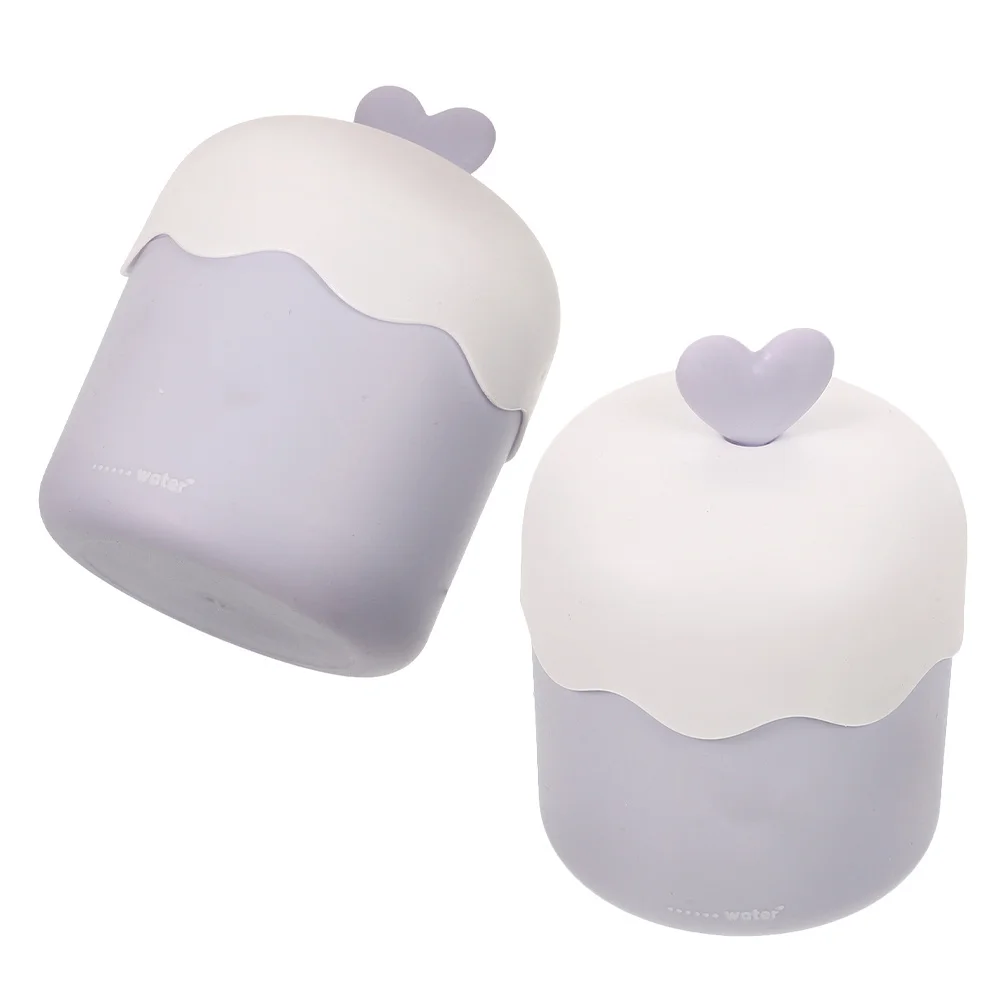 

2 шт., диспенсер для душа Macaron для очищающего средства для лица, крем для пузырьков, устройство для путешествий, ухода за кожей