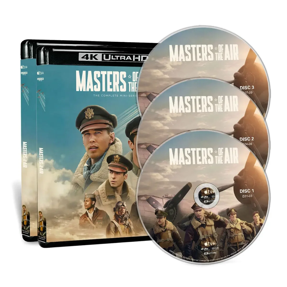 

Masters of the Air (2024) 4K UHD PS5 Compatible XSX Ultra high definition Disc HDR10