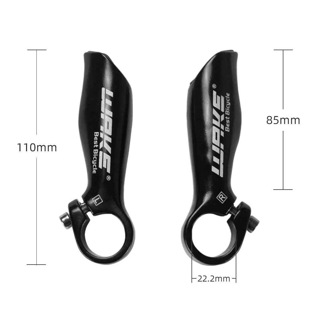 ويك دراجة دراجة اكسسوارات الطريق الجبلية الصغيرة المساعدة المقود نائب بار ينتهي القرن سبائك الألومنيوم لركوب الدراجات الجبلية BMX