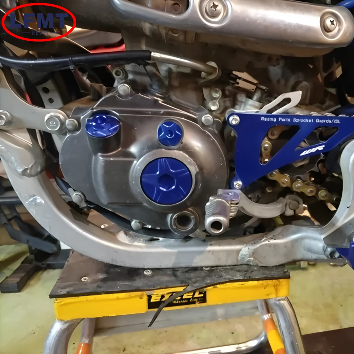 Para yamaha yz250f yz450f yz250fx yz450fx wr250f wr450f raptor 700/r/se raptor 700/r ttr230 ttr125e/le tampa da tomada de sincronização do motor