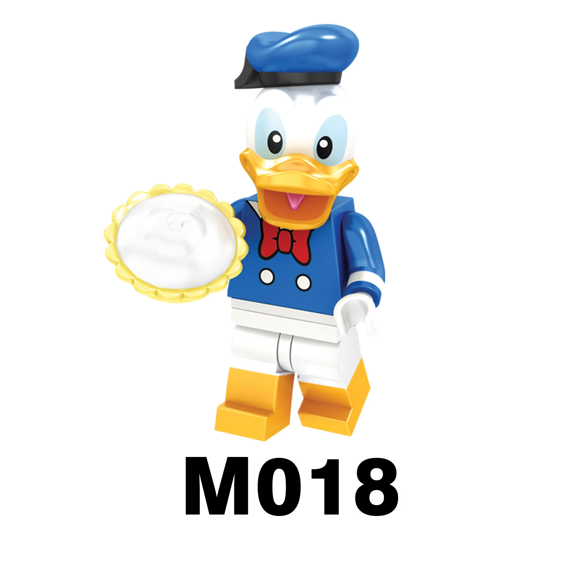 Figurines de blocs de construction Disney M1003, comprend Mickey Mouse, Minnie Mouse, Donald Duck, Daisy Duck, Goofy, cadeau créatif de collection
