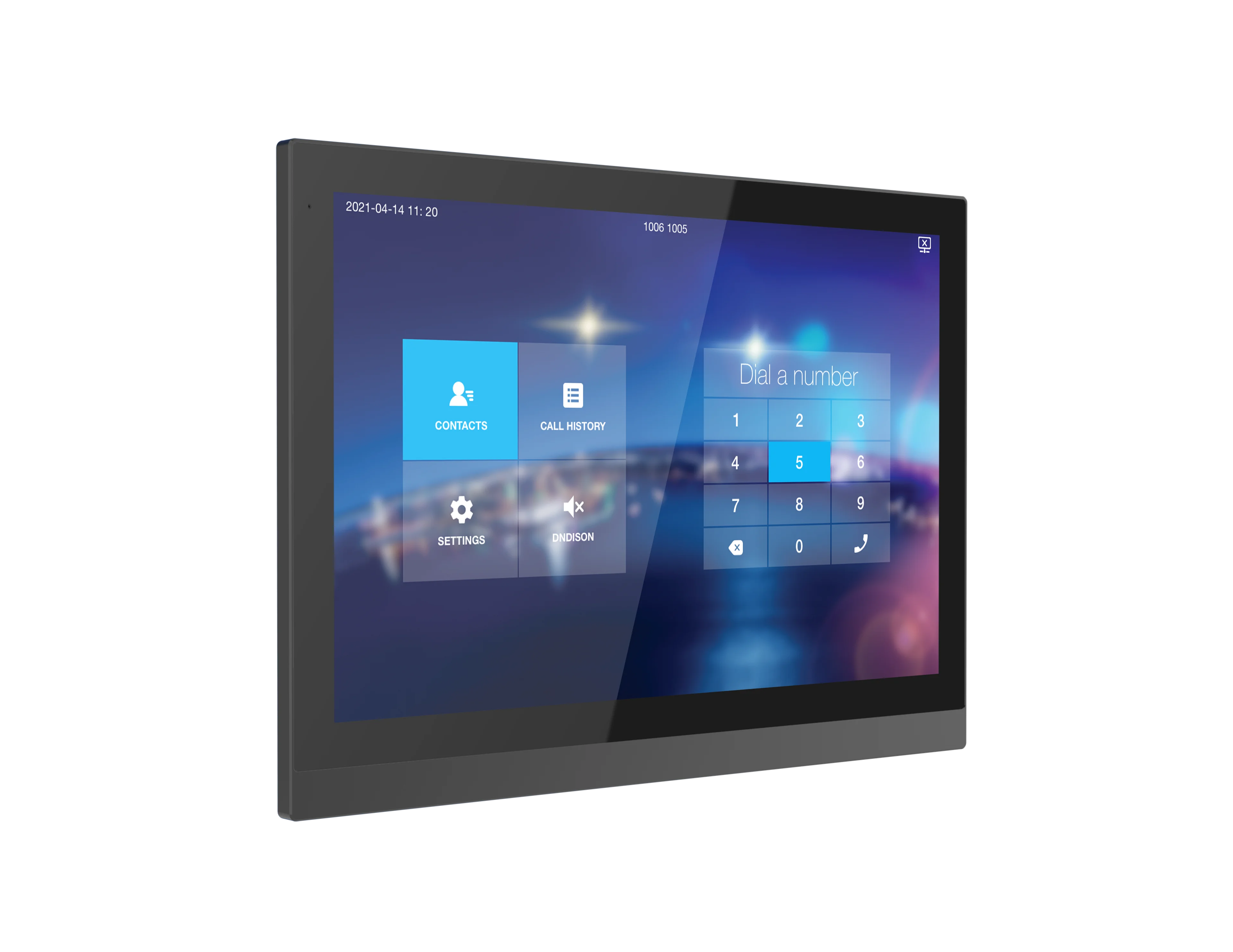10 بوصة داخلي فلوش تصاعد تويا لوحة تحكم المنزل الذكي فيديو إنترفون