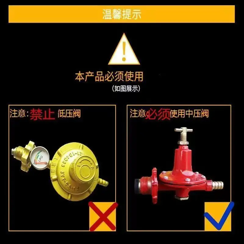 موقد غاز بشعلة واحدة عالي الطاقة للاستخدام المنزلي في المطاعم وتوفير الطاقة وتصميم جديد