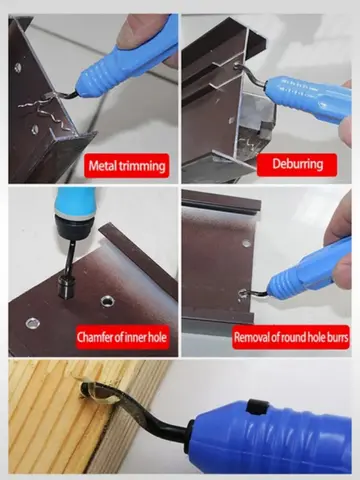 Deburring Scraper Hand Trimming Knife NB1100 Chamfer Trimming Removal Aluminum Alloy Plastic Waste Edge Tool Handle With Blade