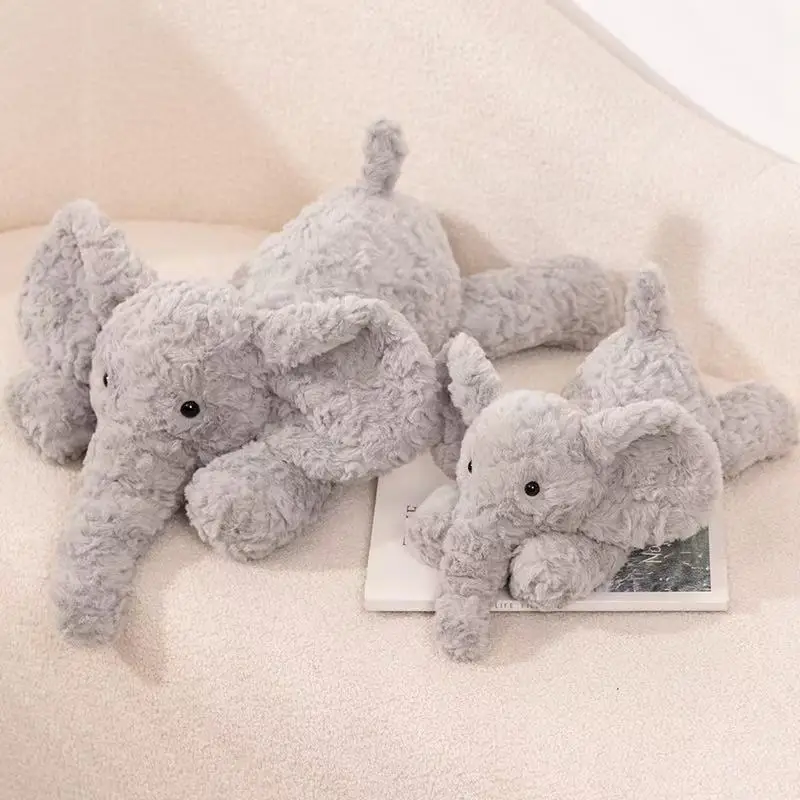 

35/50cm simulation party elephant plush toy figurine cartoon anime cute pillow cushion decoration children's birthday gift doll
