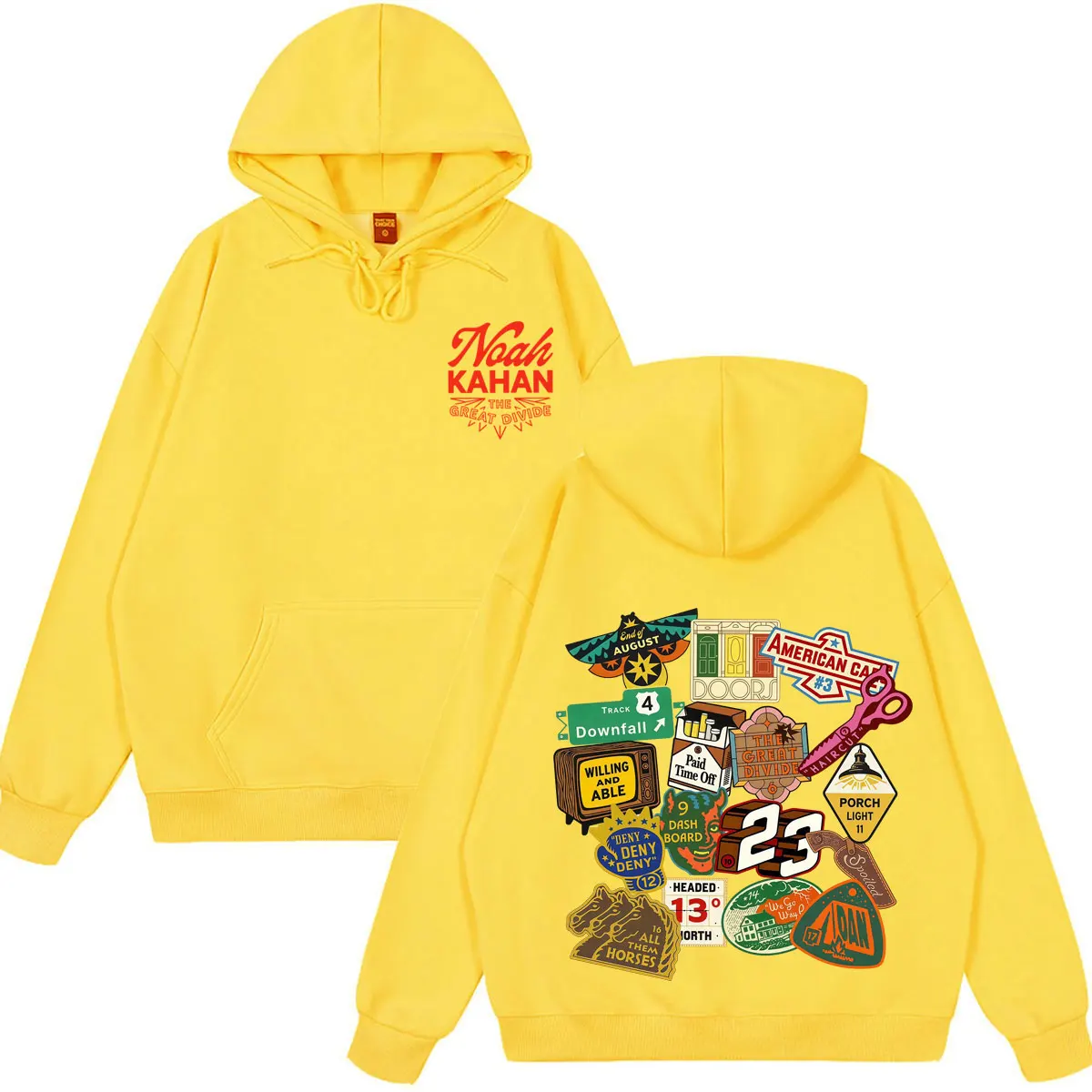 Noah Kahan The Great Divide Tour 2026 Grafik-Hoodie für Herren und Damen, Vintage-Pullover, Langarm, lockerer Schnitt, lässiger Hip-Hop-Sweatshirt – Detail 10