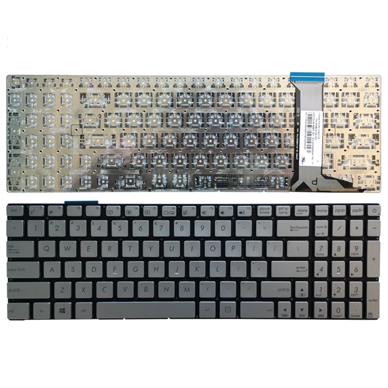 

US no backlit keyboard For ASUS GL771 GL771J GL771JW GL771JM N552VW N552VX G771JM G771JW ZX50JX ZX50VW ZX50VX ZX70VW ZX70 ZX70V