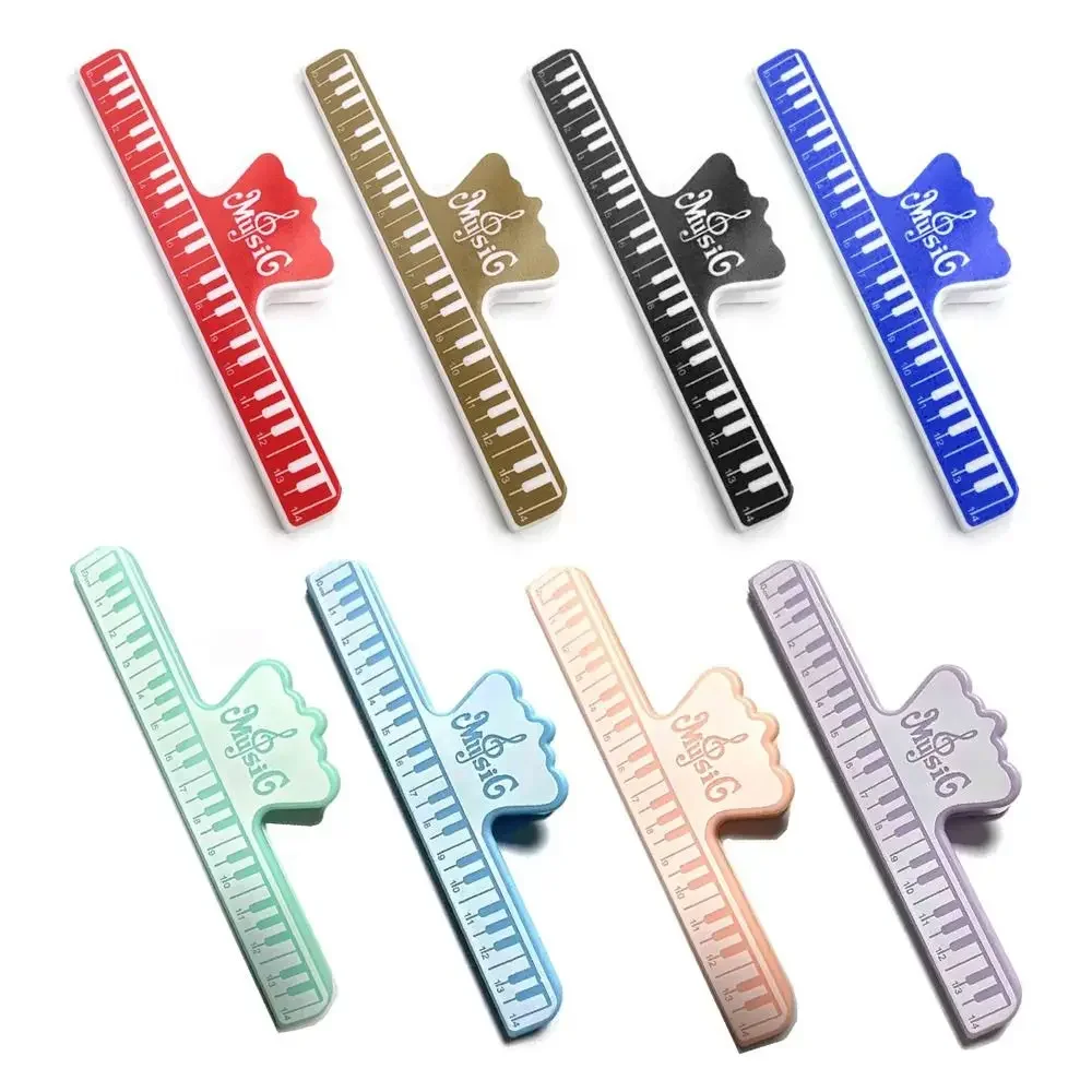 Universal Piano Sheet Music Clip Book Paper Holder Music Score Fixed Clips For Guitar Violin Performance Practice Accessories