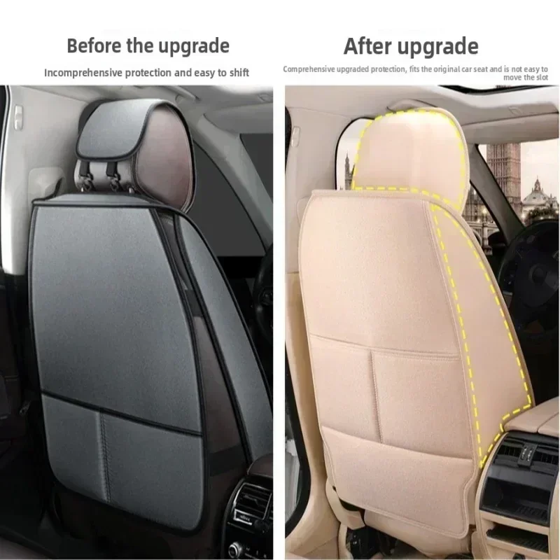 لجي إم سي كانيون غطاء مقعد السيارة كتان مقاوم للاهتراء قابل للتنفس وغير قابل للانزلاق مريح مجموعة كاملة من 5 مقاعد غطاء مقعد ملفوف بالكامل #4