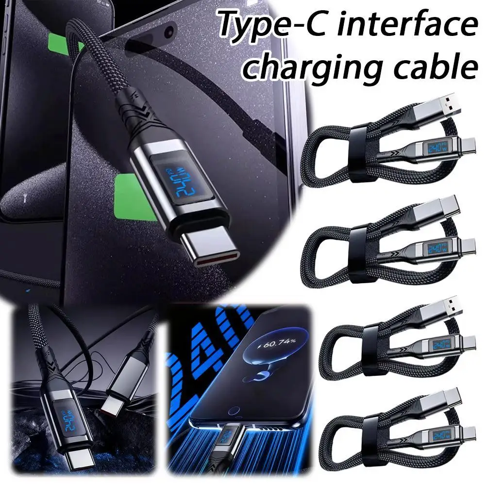 Кабель-usb-c-на-type-c-240w-6a-с-цифровым-дисплеем-быстрая-зарядка-pd-31-суперкабель-для-передачи-данных-для-macbook-и-samsung