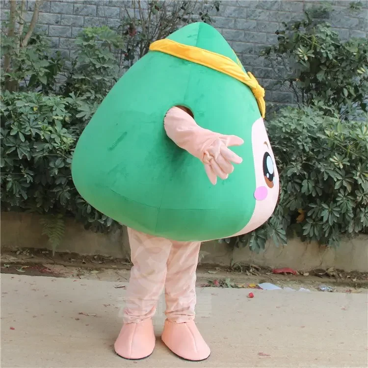 Zongzi Mascot Costume Suits Cosplay Party Game Dress Outfits Clothing Advertising Carnival Halloween Easter Festival Adults