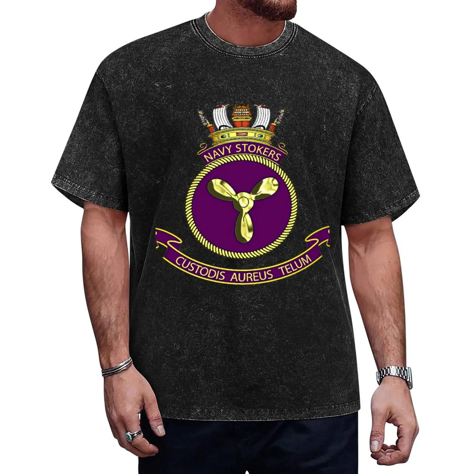 

Australian Navy STOKER T-Shirt animal prinfor boys T-shirts man t shirts for men pack