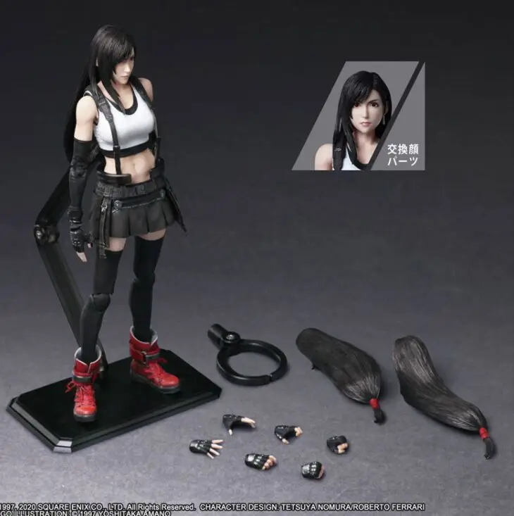 

Original SQUARE ENIX PA PlayArts Remake version Tifa Lockhart PVC Action Figure Model toy